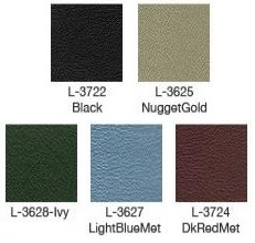1969 69 Mustang Standard Door Panel Color Options